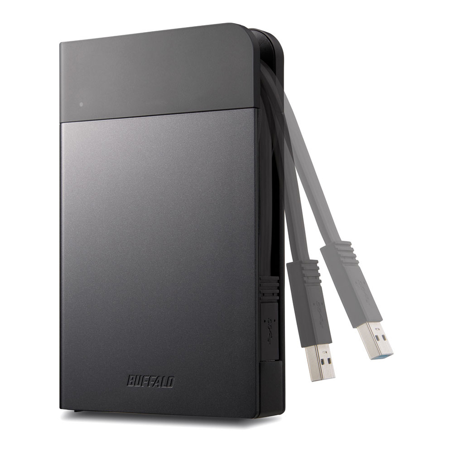 BUFFALO MiniStation Extreme NFC USB 3.0 1 TB Rugged Portable Hard Drive (HD-PZN1.0U3B)