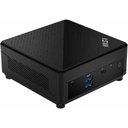 MSI Cubi 5 12M-286US Desktop Computer - Intel Core i5 i5-1235U - 16 GB - 1 TB SSD - Mini PC - Black - W11 - 1Y Warranty