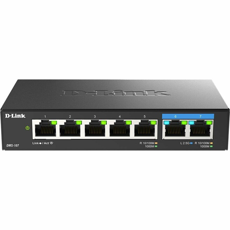 D-Link 7-Port Multi-Gigabit Unmanaged Switch
