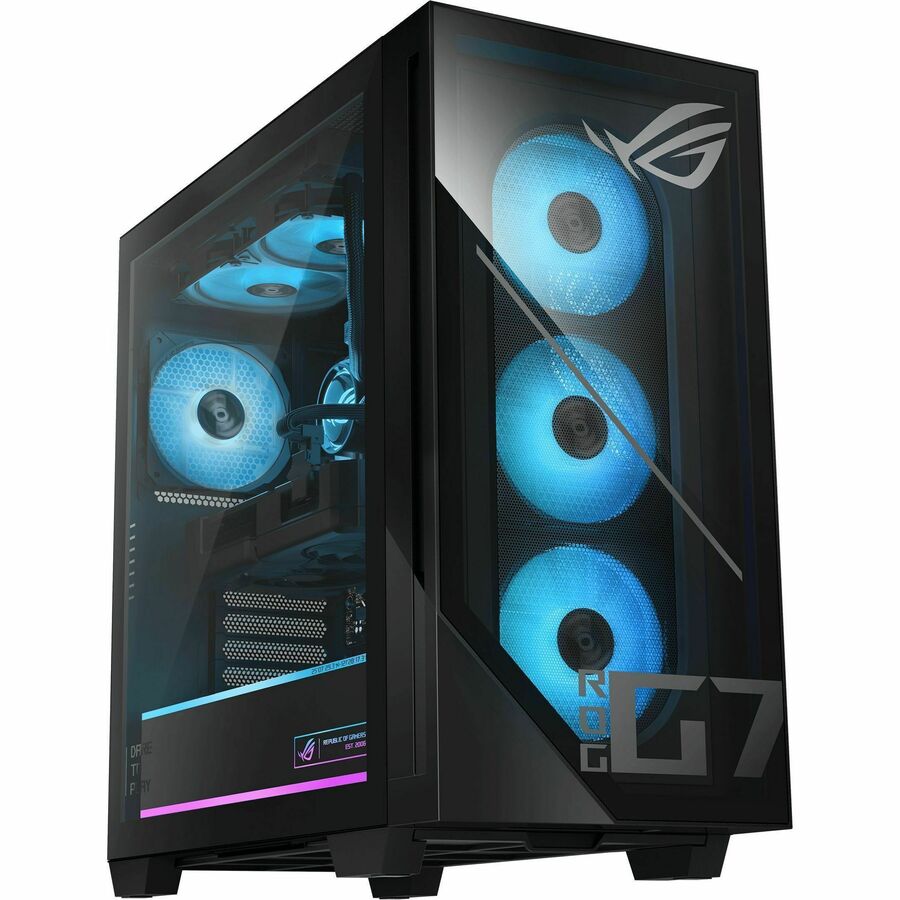 Asus ROG G700 G700TF-PS778 Gaming Desktop Computer - Intel Core Ultra 7 265F - 32 GB - 2 TB PCI Express NVMe 4.0 SSD - Black