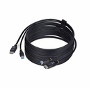 StarTech 10ft (3m) DisplayPort and USB 5Gbps KVM Cable, 4K 60Hz, Universally Compatible DP 1.2/USB 3.0 Combo Cable for KVM Switches