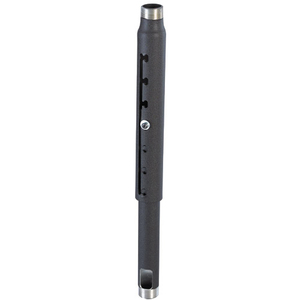 Chief 4-6' Adjustable Extension Column - 1 inch Increments - Black