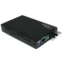 StarTech 10/100 Mbps Multi Mode Fiber Media Converter ST 2 km, TAA