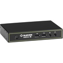 Black Box Emerald™ SE DVI KVM-over-IP Matrix Switch Receiver - Single Head, Full HD DVI, VUSB 2.0, Serial, Audio