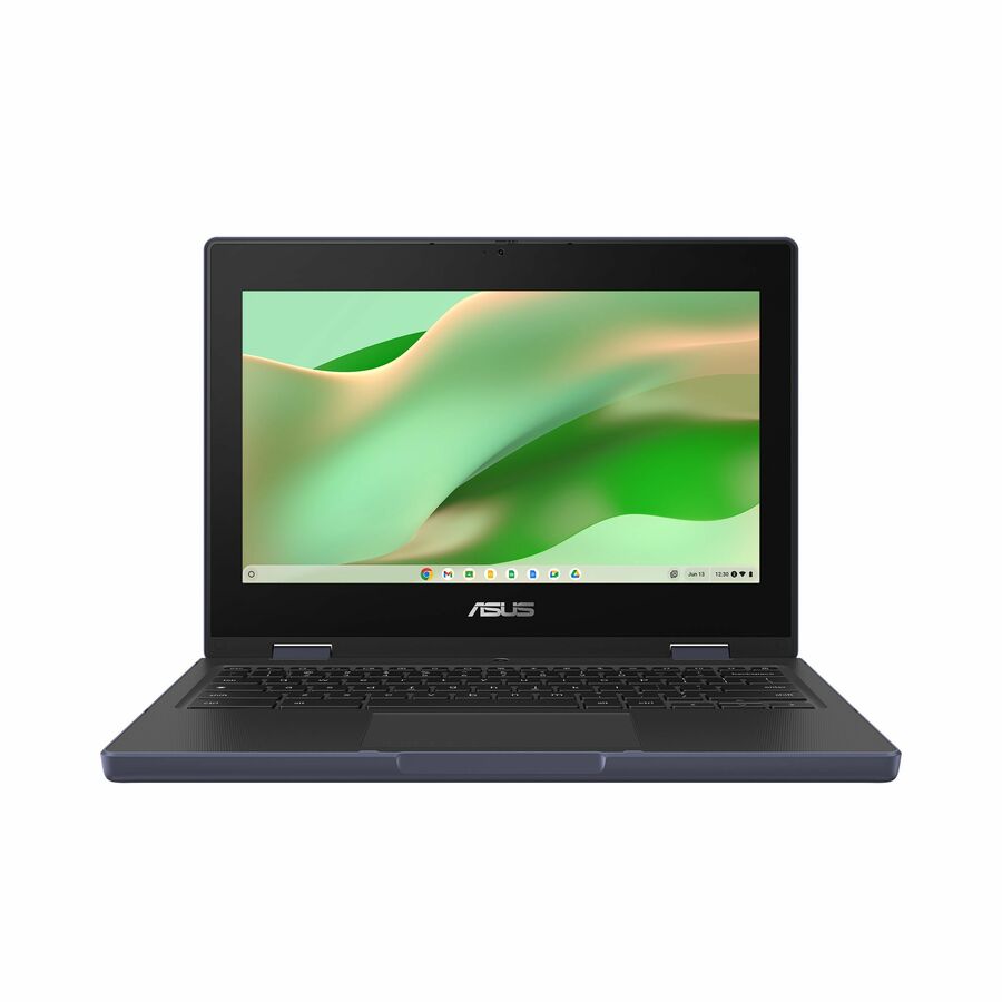 Asus Chromebook CR11 Flip CR1104F CR1104FTA-YZ42T 11.6" Touchscreen Rugged Convertible 2 in 1 Chromebook - HD - Intel N-Series N150 - 4 GB - 32 GB Flash Memory - Mineral Gray