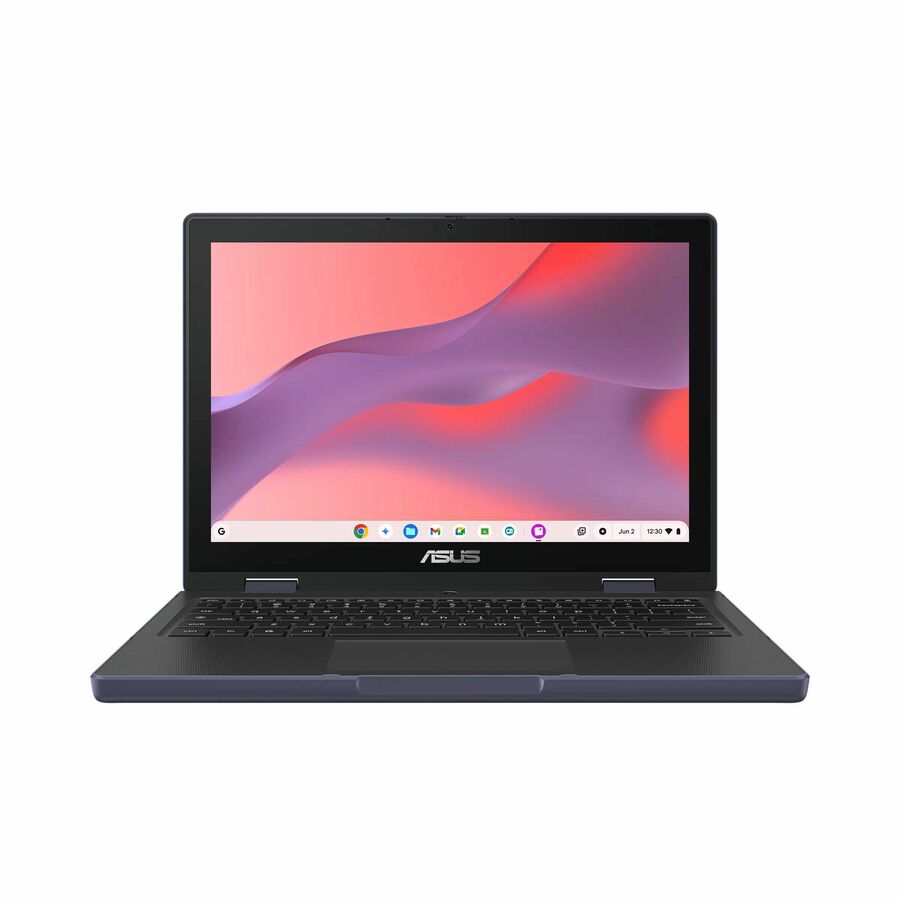 Asus Chromebook CZ12 Flip CZ1204F CZ1204FM4A-YZ84T 12.2" Touchscreen Rugged Convertible 2 in 1 Chromebook - WUXGA - Octa-core (ARM Cortex A78 + Cortex A55) - 8 GB - Mineral Gray