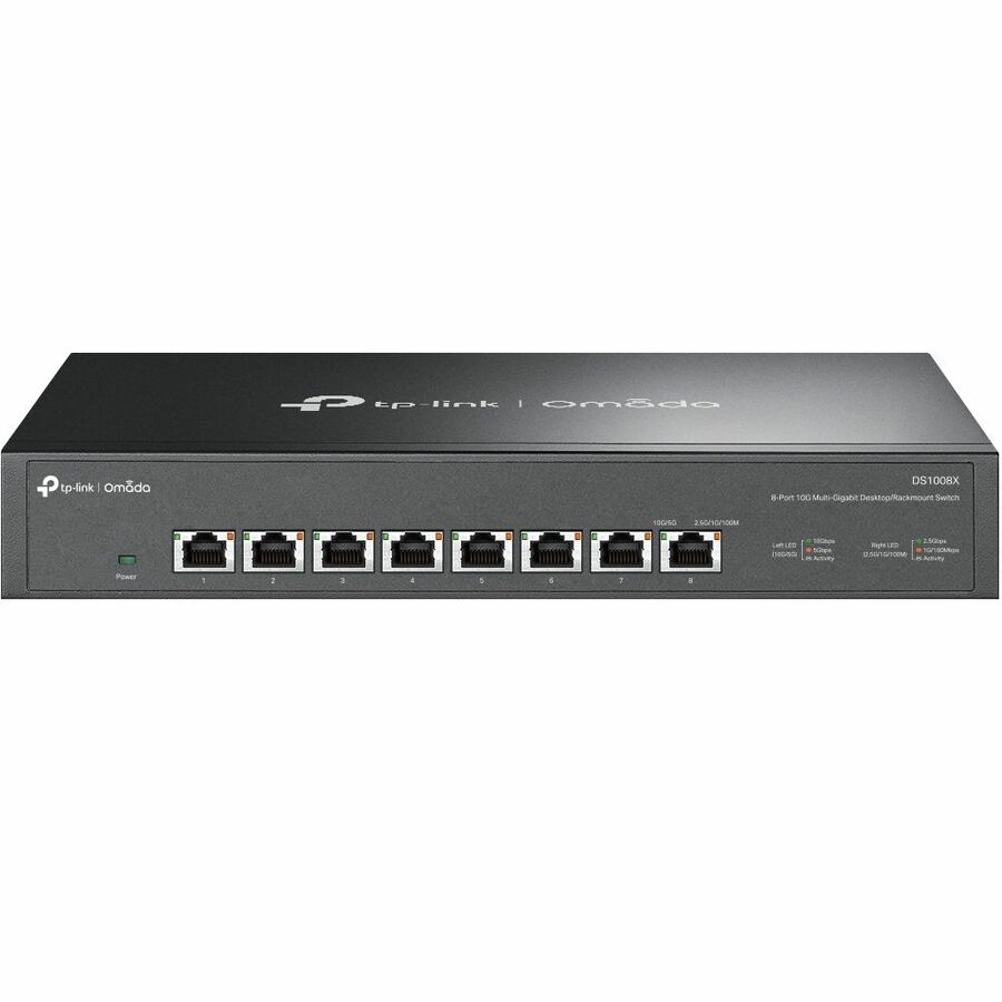 Omada DS1008X Omada 8-Port 10G Unmanaged Desktop/Rackmount Switch