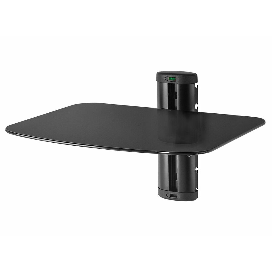 Peerless-AV® Single AV Wall Shelf with Glass
