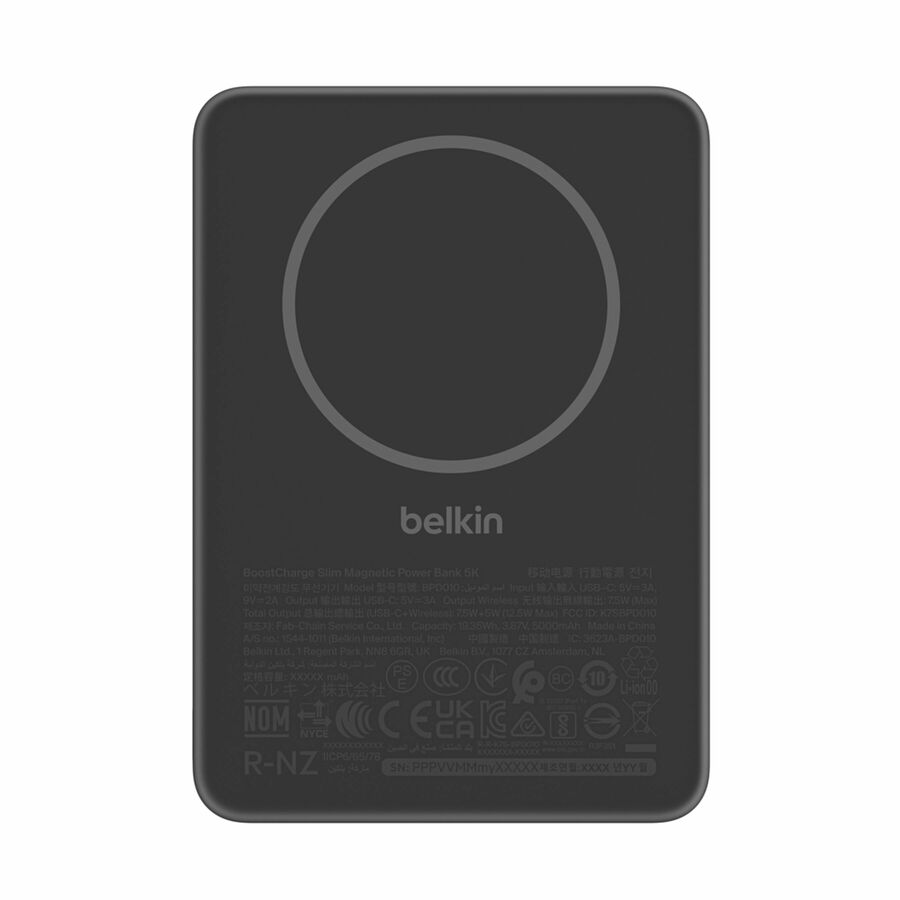 Belkin BoostCharge Slim Magnetic Power Bank 5K