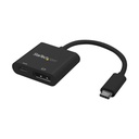 StarTech USB C to DisplayPort Adapter with 60W Power Delivery Pass-Through - 4K 60Hz USB Type-C to DP 1.2 Video Converter w/ Charging