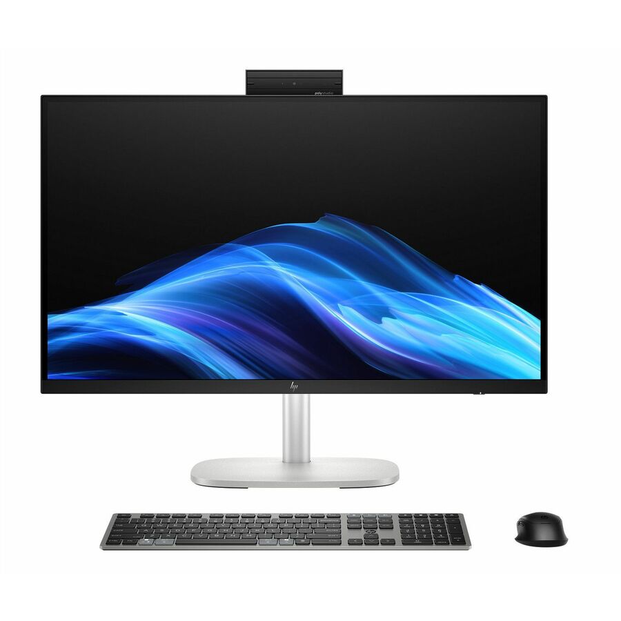HP EliteStudio 8 AiO G1i All-in-One Computer - Intel Core Ultra 7 265 - vPro Technology - 32 GB - 1 TB SSD - 27" QHD Touchscreen - Desktop - Pike Silver