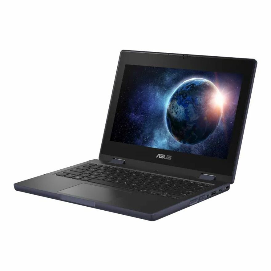 Asus BR1104F BR1104FTA-YS24T 11.6" Touchscreen Rugged Convertible 2 in 1 Notebook - HD - Intel N-Series N250 - 8 GB - 128 GB SSD - Mineral Gray