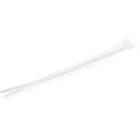 StarTech 4"(10cm) Cable Ties, 7/8"(22mm) Dia, 18lb(8kg) Tensile Strength, White Nylon Self Locking Zip Ties, UL Listed, 1000 Pack, TAA