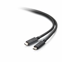 C2G 6ft (1.8m) USB-C® Male to USB-C Male Cable (20V 5A) - USB 3.2 Gen 1 (5Gbps)
