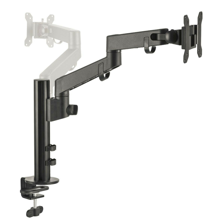 SIIG Single Pole Arm Multi-Angle Replaceable Articulating Monitor Desk Mount - 14" to 30"