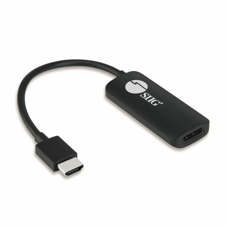 SIIG HDMI to DisplayPort 1.2 4K 60Hz Converter Adapter
