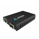 Axiom TAA Mini 1Gbs RJ45 to SFP Fiber Media Converter - Open SFP Port