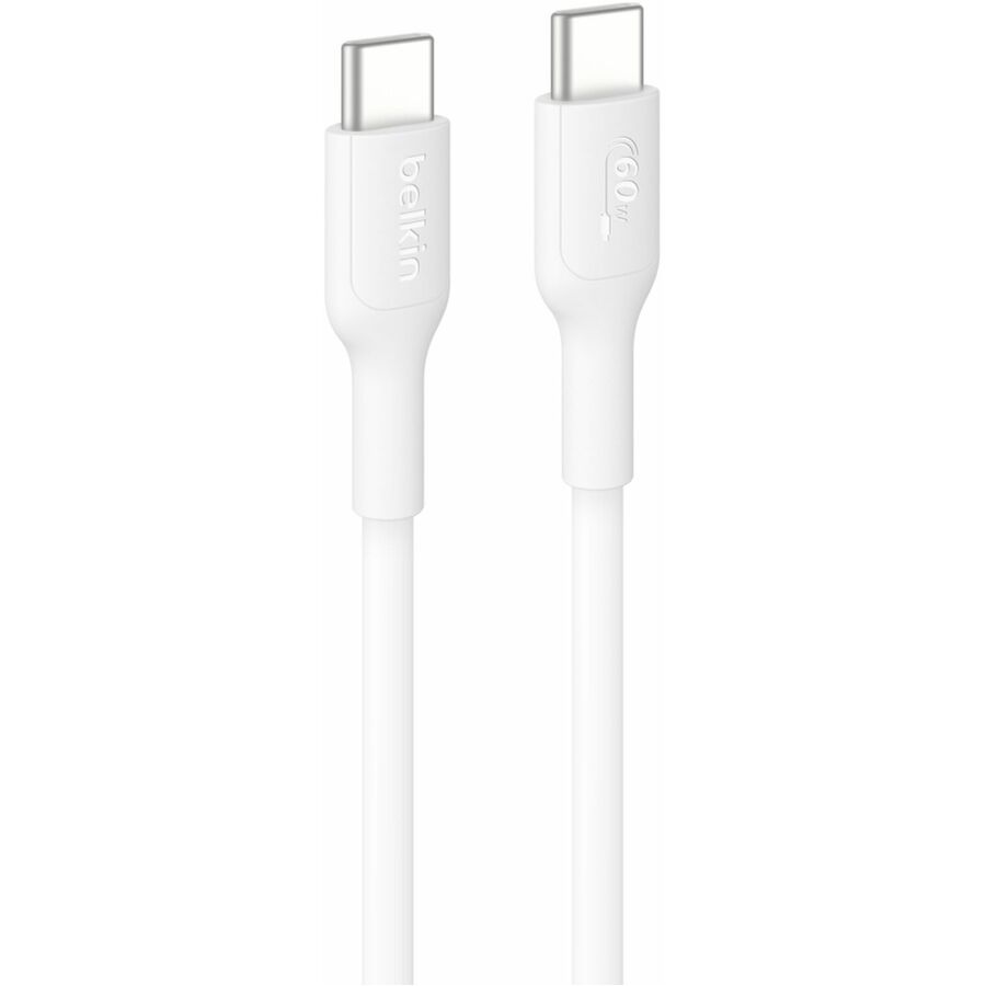 Belkin BoostCharge USB-C to USB-C Cable 60W, 3.3ft/1m, White