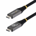 StarTech 5ft (1.5m) USB4 Cable, 80Gbps, USB-IF Certified USB-C Cable, 240W, 8K 120Hz/4K 240Hz DP2.1, Thunderbolt 4 Compatible, Black