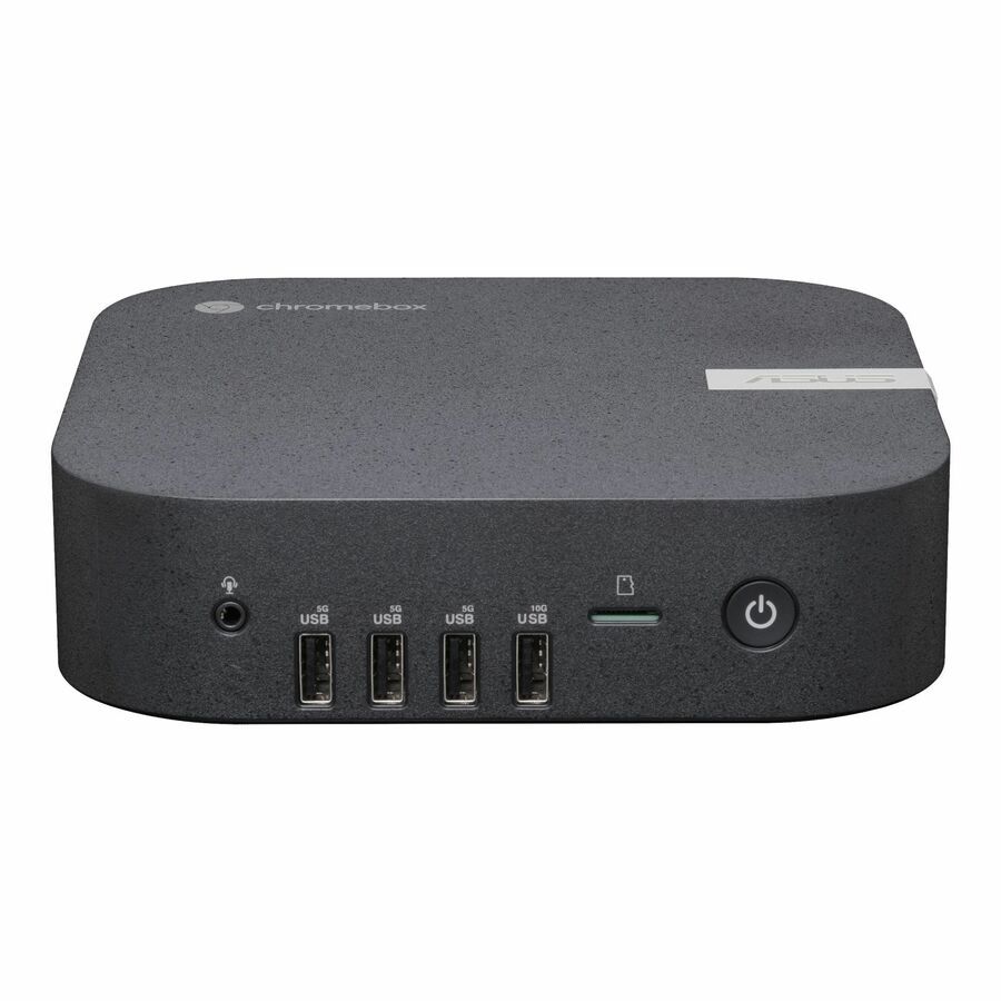 Asus Chromebox 5a CHROMEBOX5A-S7162UN Chromebox - Intel Core i7 13th Gen i7-1355U - 16 GB - 256 GB SSD - Mini PC - Eco Black