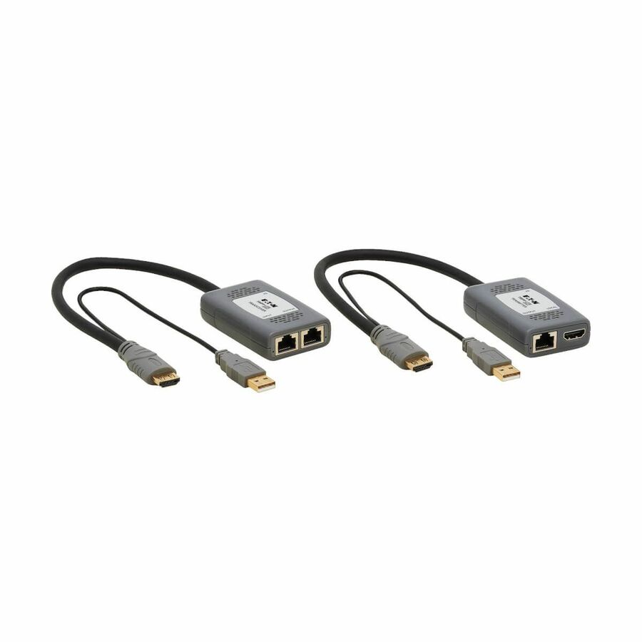 Eaton Tripp Lite Series 1-Port HDMI over Cat6 Extender Kit, Pigtail Transmitter/Receiver, 4K 60 Hz, HDR, 4:4:4, 230 ft. (70.1 m), TAA