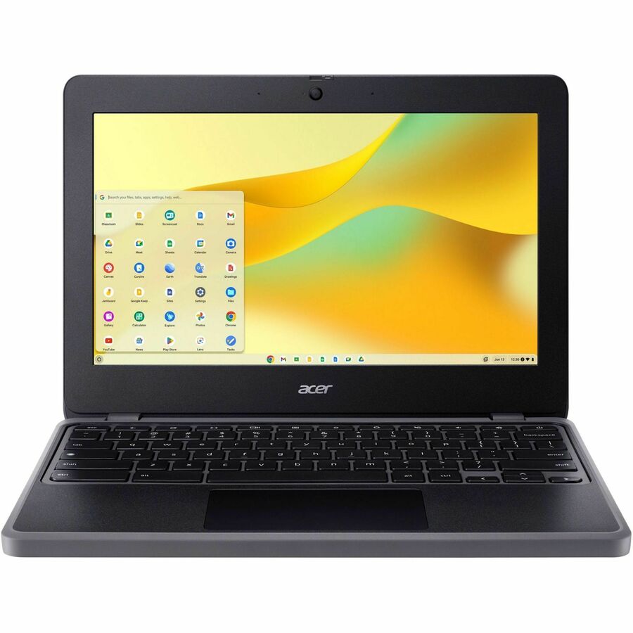 Acer Chromebook 511 C736T C736T-C5WM 11.6" Touchscreen Chromebook - HD - 60 Hz - Intel N-Series N100 - 8 GB - 32 GB Flash Memory - English (US) Keyboard - Shale Black