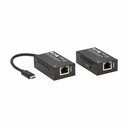 Eaton Tripp Lite Series USB-C to HDMI over Cat6 Extender Kit, Transmitter/Receiver, 4K 120 Hz, HDR10, Up to 82 ft. (25 m)
