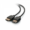 C2G 10ft Plus Series Slim Flexible HDMI Cable with Low Profile Connectors - VW-1 Rated - 1080p 60Hz - M/M - Black
