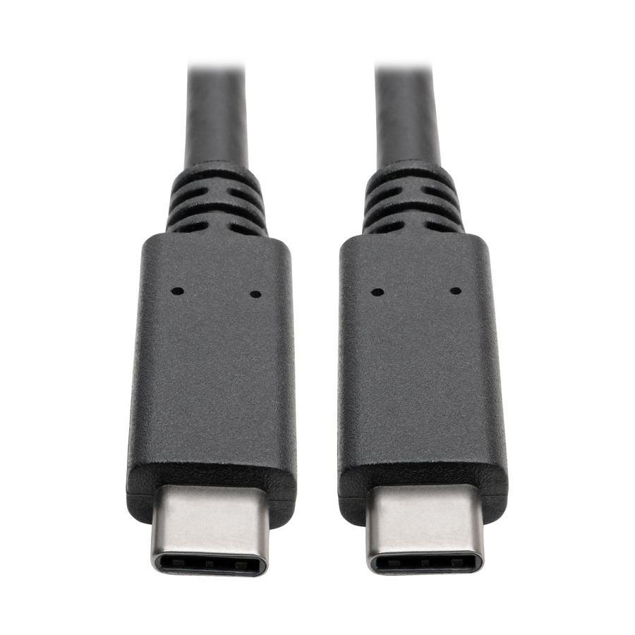 Eaton Tripp Lite Series USB-C Cable (M/M) - USB 3.2, Gen 2 (10 Gbps), 5A (100W) Rating, Thunderbolt 3 Compatible, 3 ft. (0.91 m)