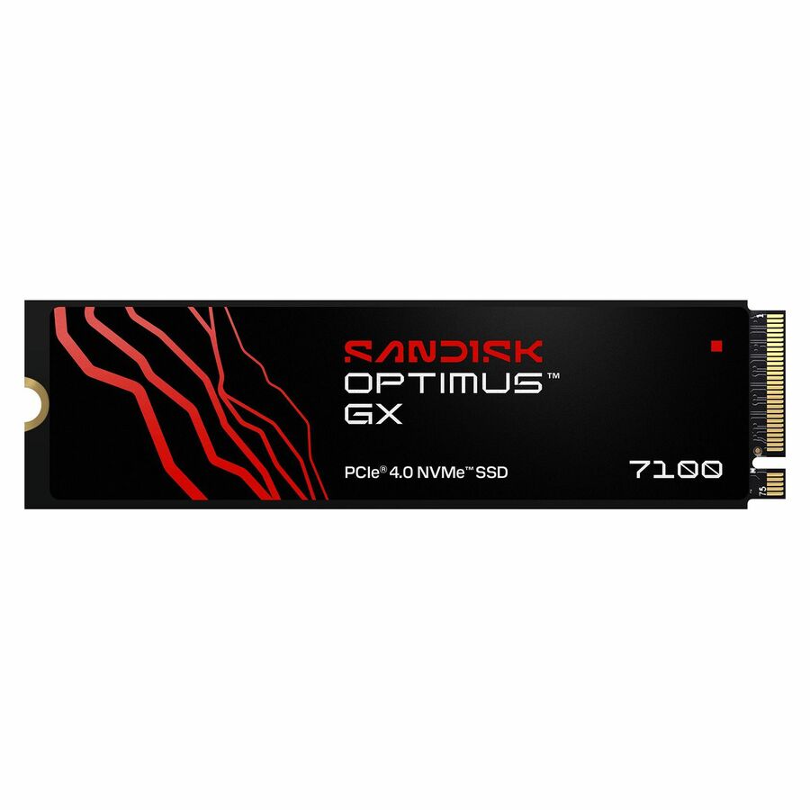 SanDisk Optimus GX 7100 SDSP71400TAN-000E0 4 TB Solid State Drive - M.2 2280 Internal - PCI Express NVMe (PCI Express NVMe 4.0 x4)