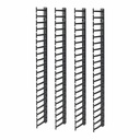 APC NetShelter Cable Management, Vertical Cable Manager, for NetShelter SX Networking Enclosure, Set of 4, 25 x 1778 x 163 mm