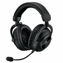 Logitech G PRO X 2 LIGHTSPEED Wireless Gaming Headset, Detachable Boom Mic, 50mm Graphene Drivers, DTS:X Headphone 2.0-7.1 Surround, Bluetooth/USB/3.5mm Aux, for PC, PS5, PS4, Nintendo Switch, Black