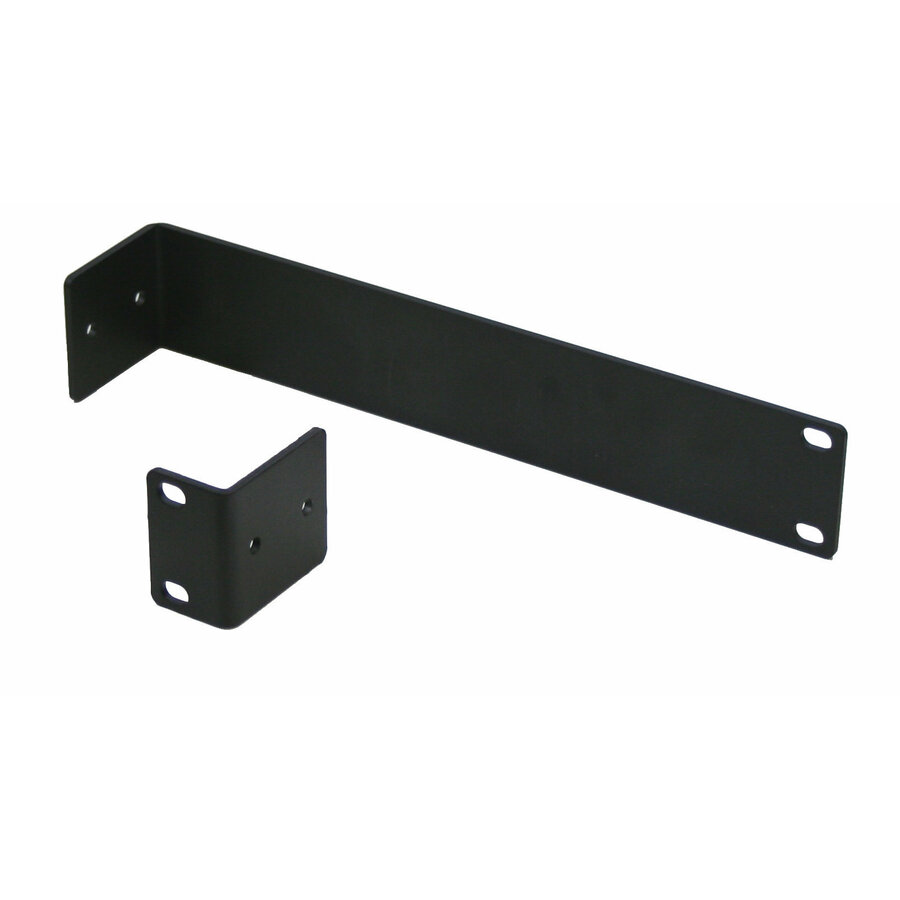 Vaddio Single 1/2 Rack Mounting Kit - Black