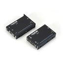 Black Box Wizard SRX KVM Extender - DVI-D, USB 2.0, Audio, Single-Access, CATx