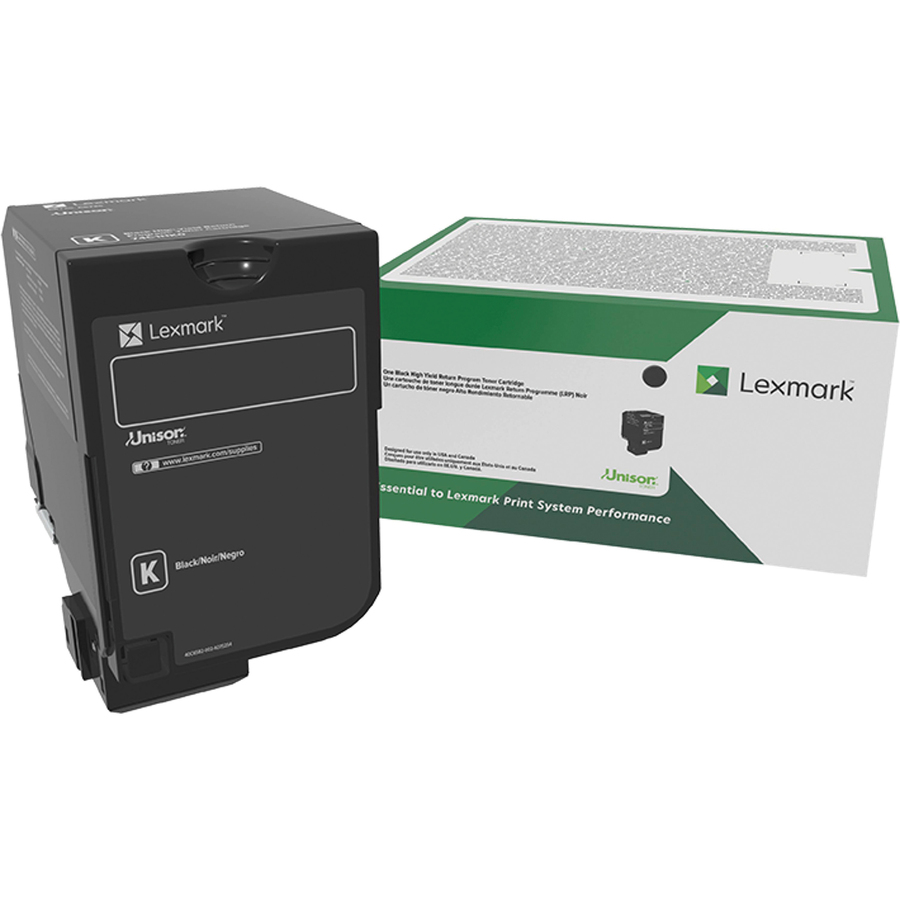 Lexmark Unison Original High Yield Laser Toner Cartridge - Yellow - 1 Each