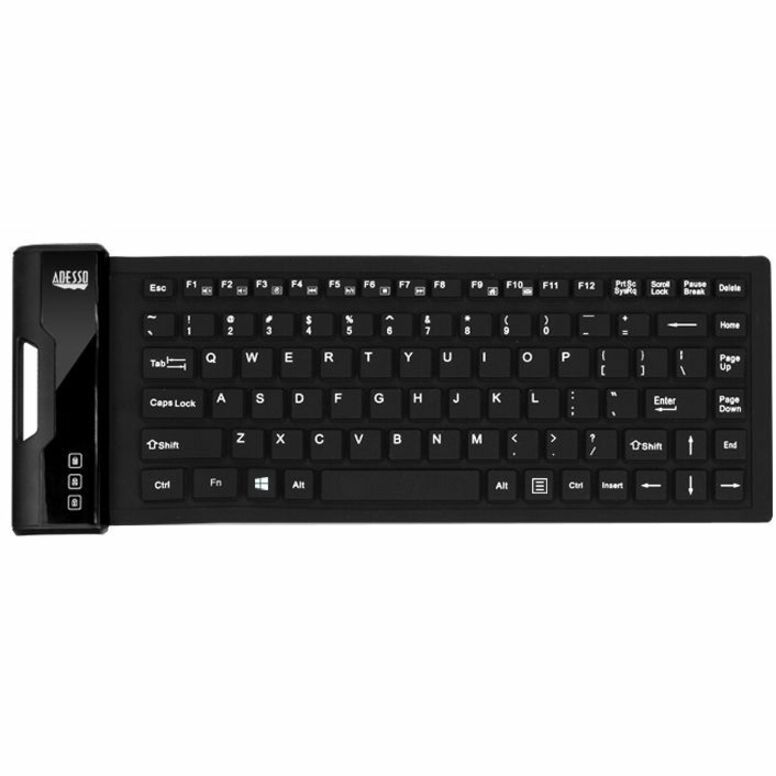 Adesso Antimicrobial Waterproof Flex Keyboard (Mini Size)