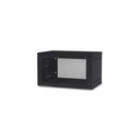 APC NetShelter 6U Wallmount Rack Enclosure Cabinet, Single Hinged, Switch Depth, Unassembled