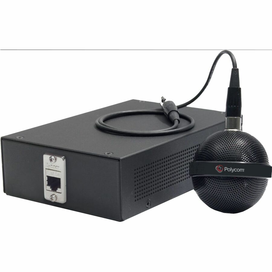 Poly Wired Full Duplex Microphone - White