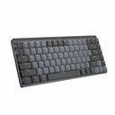 Logitech MX Mechanical Mini for Mac Wireless Illuminated Keyboard, Low-Profile Switches, Tactile Quiet Keys, Space Gray