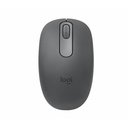 Logitech M196 Wireless Compact Mouse, Bluetooth, 12-Month Battery, Smooth Tracking, Graphite