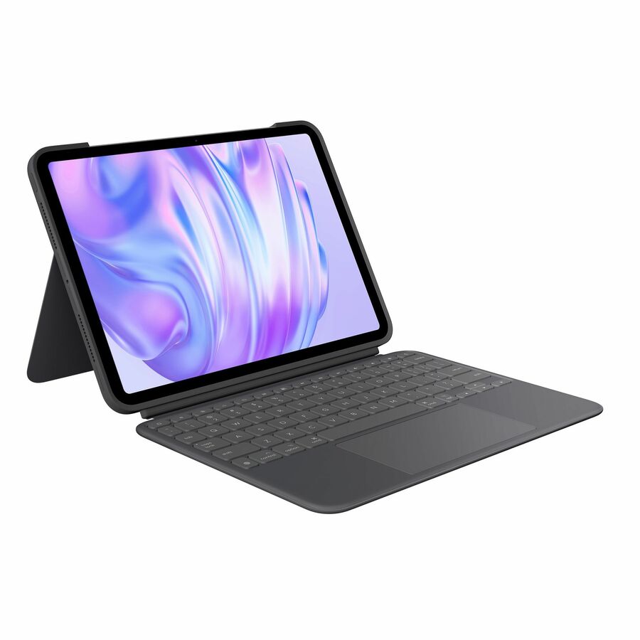 Logitech Combo Touch Keyboard Case for iPad Pro 11-inch (M4 & M5) - Detachable backlit keyboard with kickstand, comfortable typing, multi-use mode - Graphite