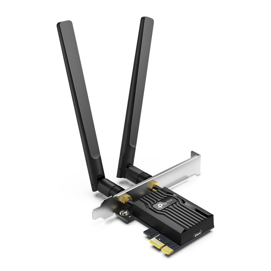 TP-Link Archer TX55E - WiFi 6 PCIe WiFi Card for Desktop PC AX3000