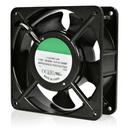StarTech 120mm Axial Rack Muffin Fan for Server Cabinet, 115V, AC Cooling, Low Noise & Quiet PC Computer Case Fan