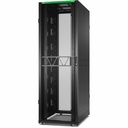 APC NetShelter SX Server Rack Gen 2, 48U, 2258H x 750W x 1200D mm, with Sides, Black [TAA]