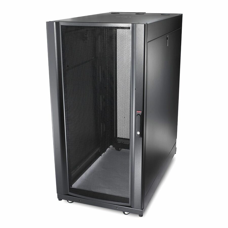 APC NetShelter SX, Server Rack Enclosure, 24U, Shock Packaging, 1250 lbs, Black, 1200H x 600W x 1070D mm [TAA]
