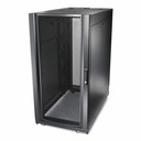 APC NetShelter SX, Server Rack Enclosure, 24U, Shock Packaging, 1250 lbs, Black, 1200H x 600W x 1070D mm [TAA]