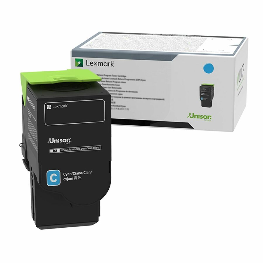 Lexmark Unison Original Extra High Yield Laser Toner Cartridge - Cyan Pack