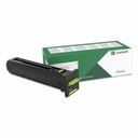 Lexmark Original High Yield Laser Toner Cartridge - Yellow Pack