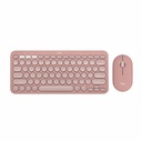 Logitech Pebble 2 Combo, Wireless Keyboard and Mouse, Quiet and Portable, Customizable, Logi Bolt, Tonal Rose