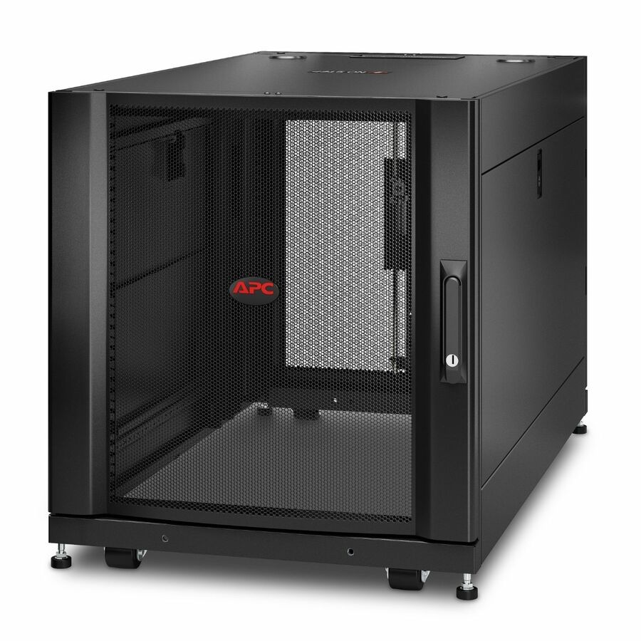 APC NetShelter SX, Server Rack Enclosure, 12U, Black, 658H x 600W x 1070D mm [TAA]